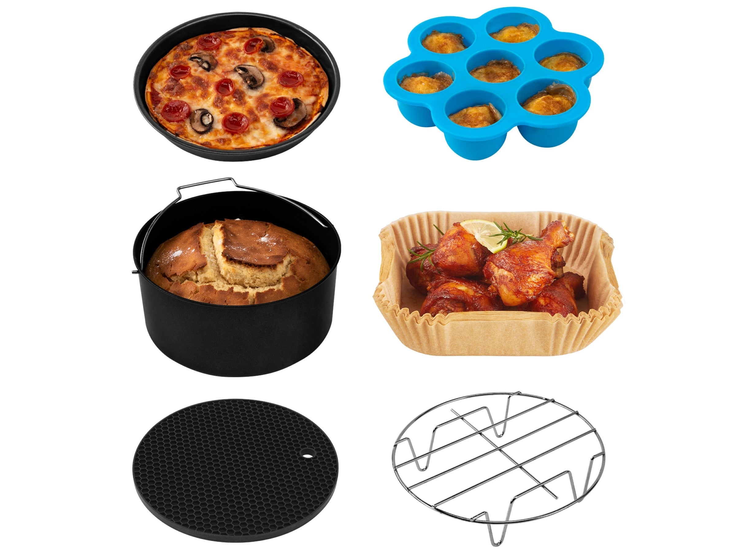 Tillbehörssett till Cosori Airfryer 5.5 Liter